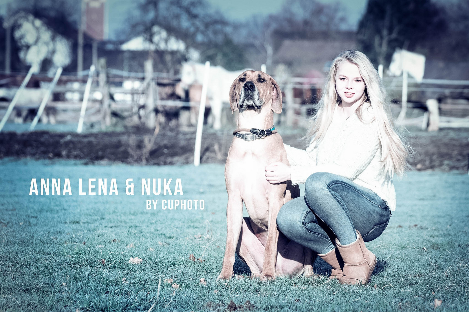 Anna Lena und Nuka