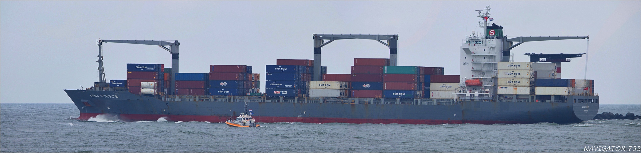 ANNA SCHULTE / Container Vessel / Rotterdam / Bitte scrollen!