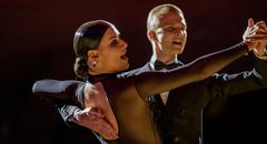 Anna Zudilina&Fedor Isaev beim Standardtanz (Tango)