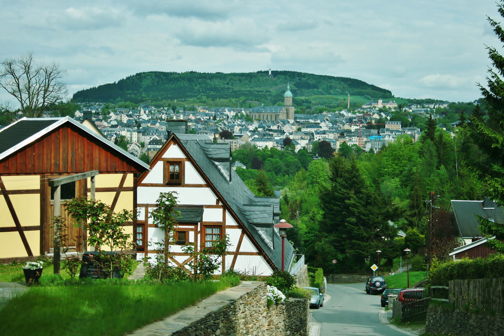 Annaberg-Buchholz, Blick von Frohnau