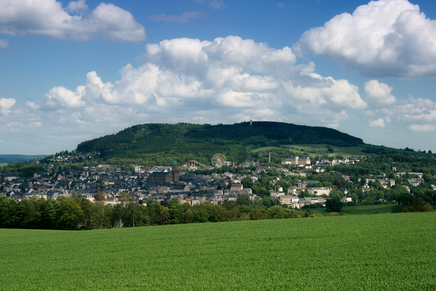 Annaberg-Buchholz im Erzgebirge