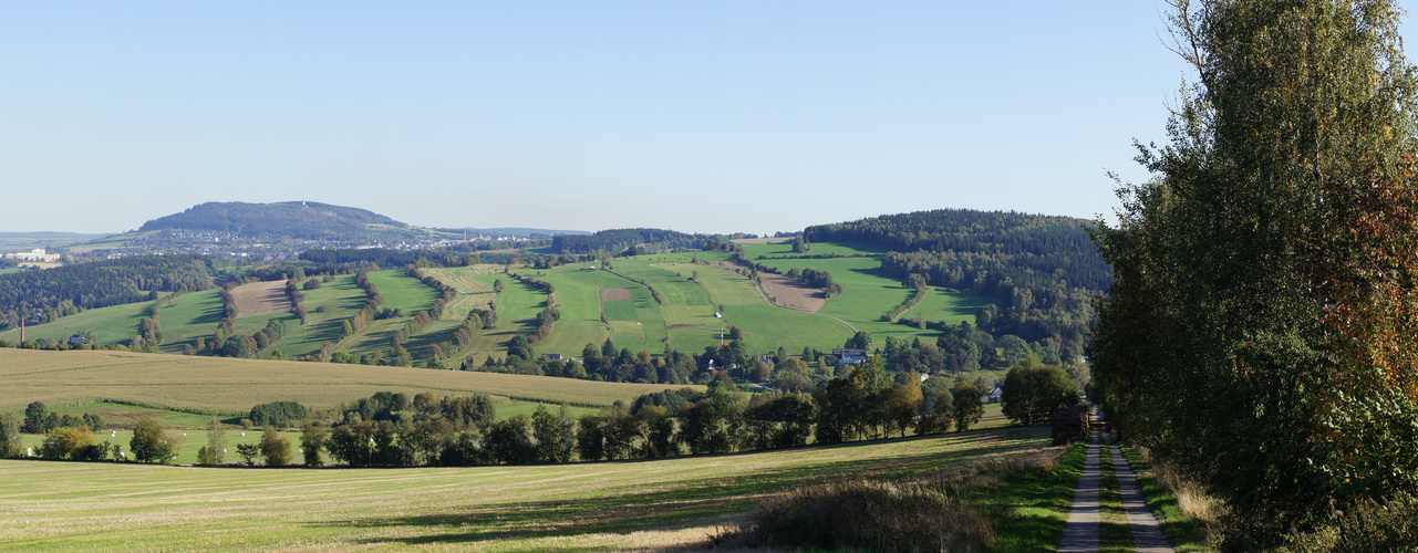 Annaberg Buchholz mit Pöhlberg