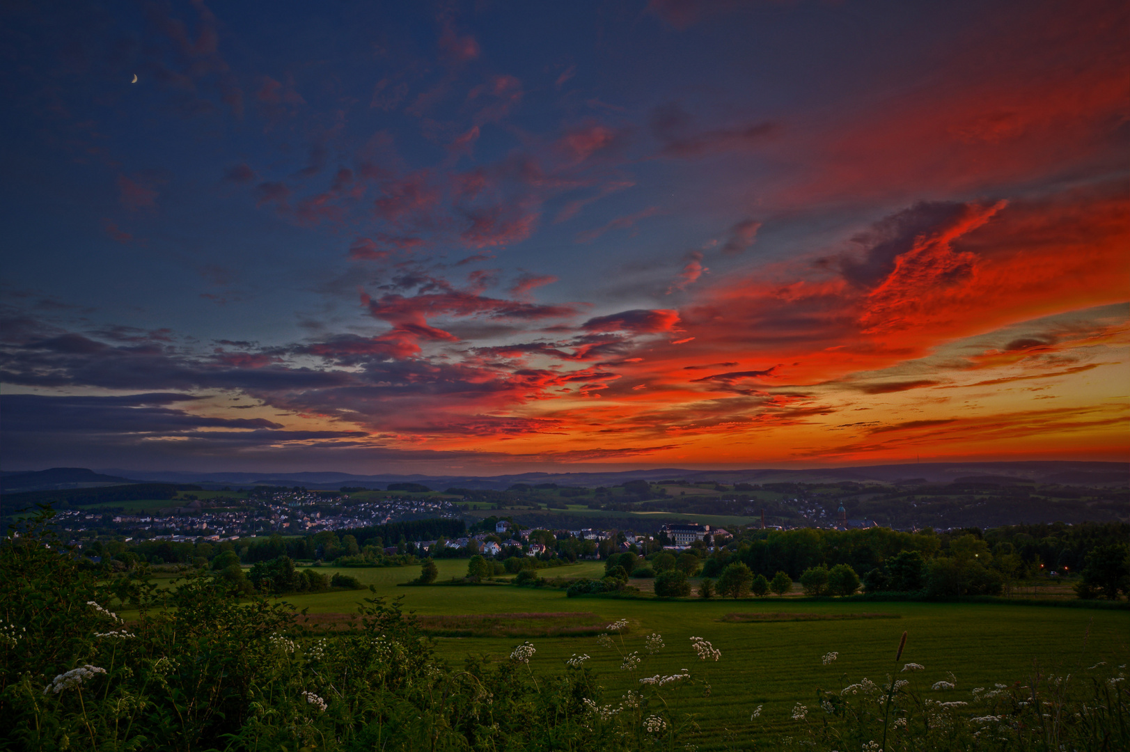 Annaberg-Sonnenuntergang