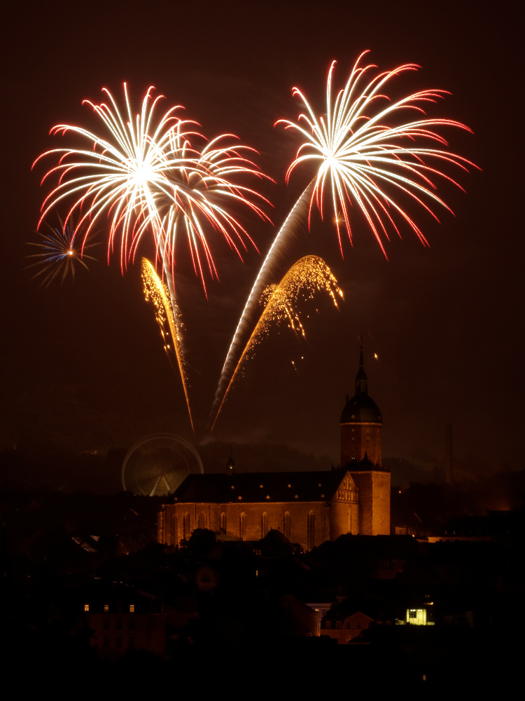 ... Annaberger Kätfeuerwerk 2012 ...