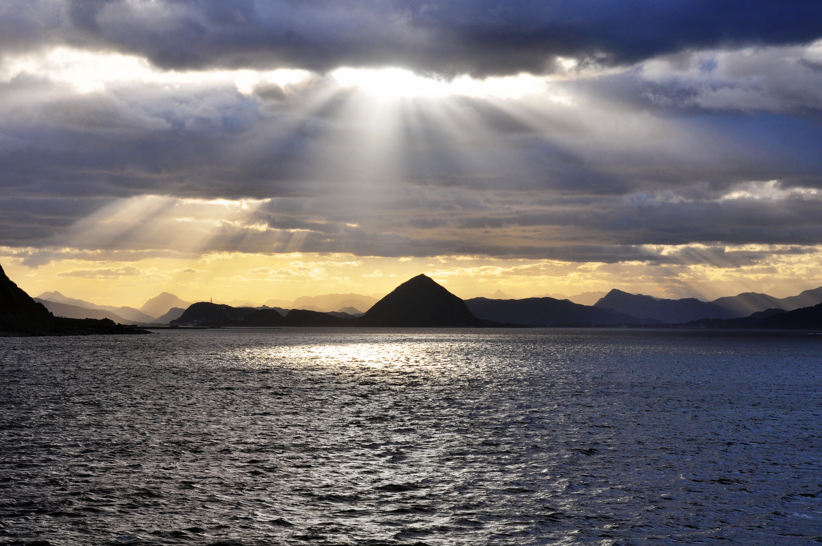 Annäherung an die norwegische Küste