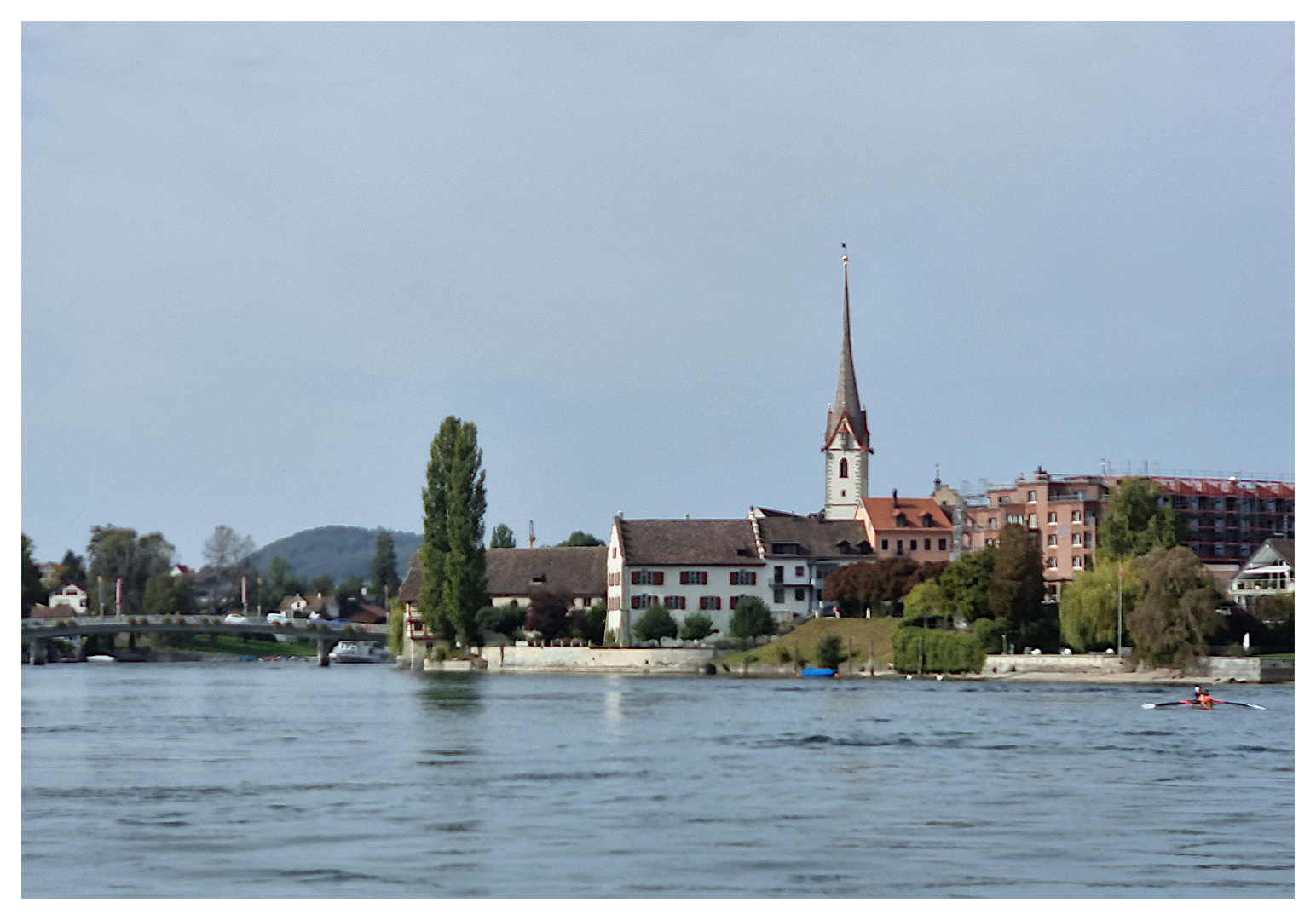 Annäherung an Stein am Rhein