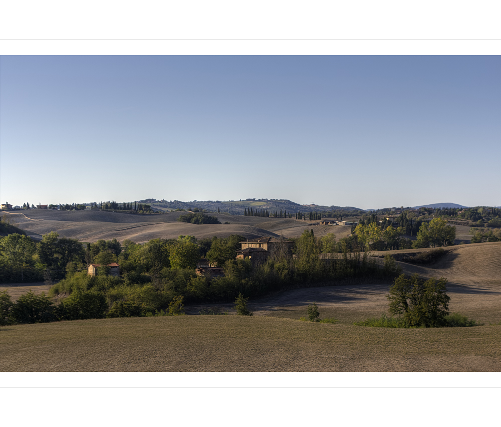 Annäherung Pienza