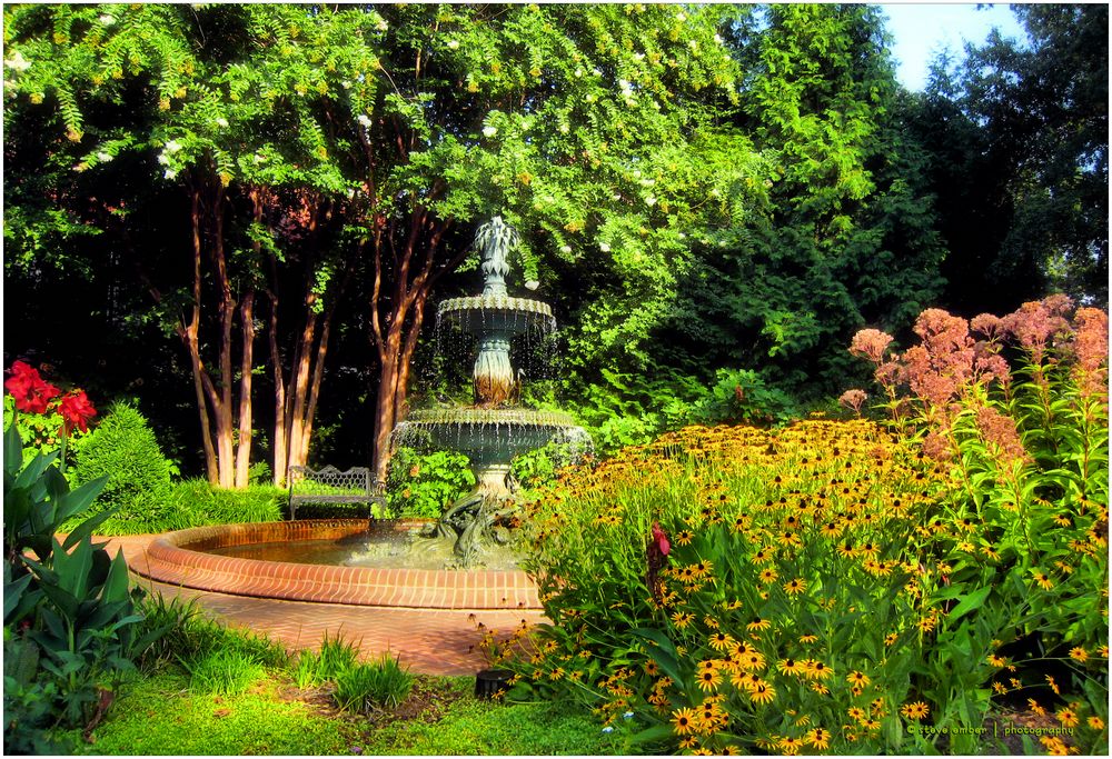 Annapolis No. 22 - Victorian Fountain in Government House Garden