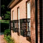 Annapolis No.20 - Warm Brick and Ironwork in Late Afternoon Sun