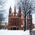 Anna's Kirche im Winter