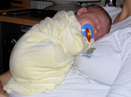 Anne Geddes-Baby ohne Flügerl ;-)