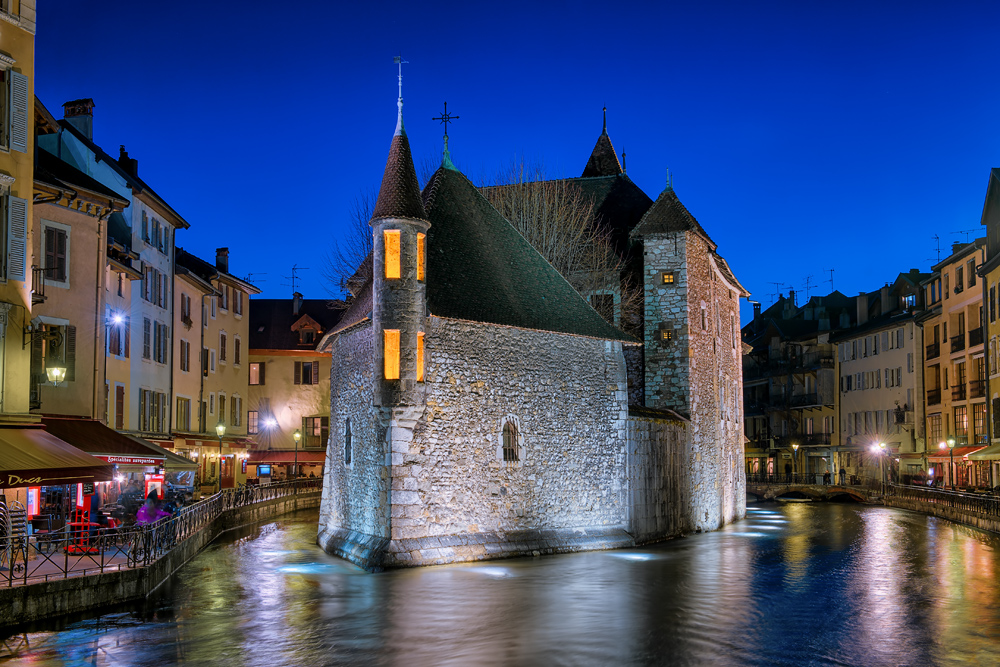 Annecy by night - Gefängnis