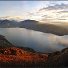 Annecy ce soir vu d'en haut