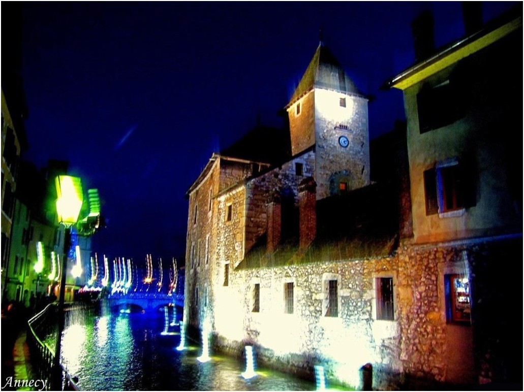 Annecy... la nuit !