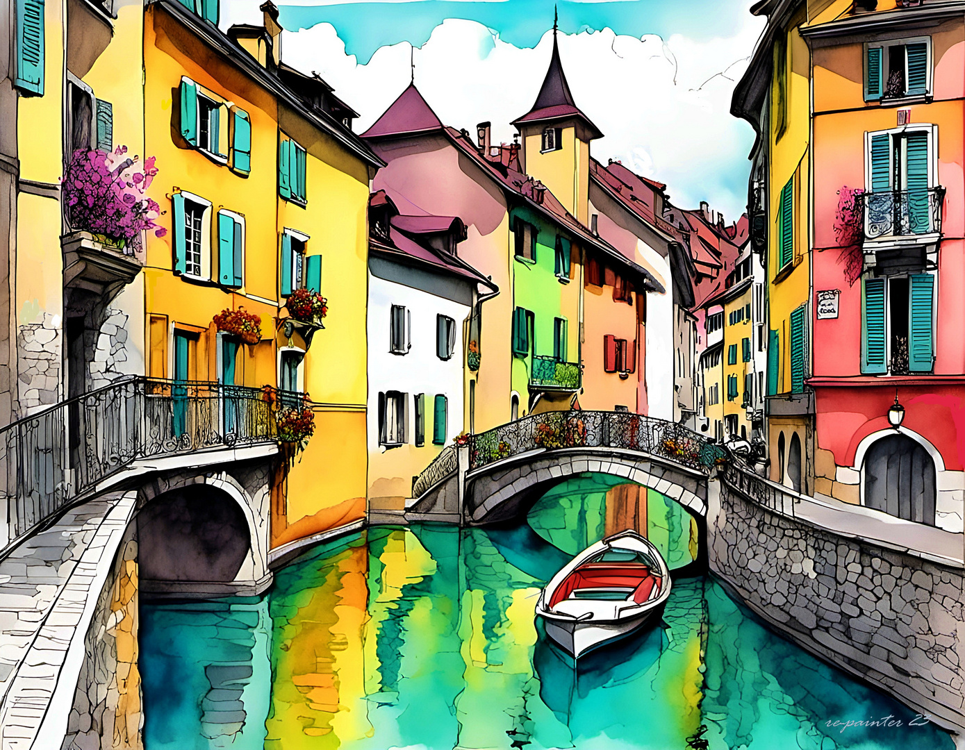 ANNECY - la vieille ville