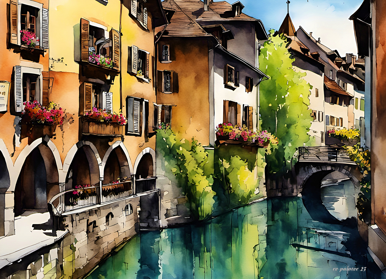 Annecy. la vieille ville