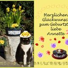 Annette hat Geburtstag