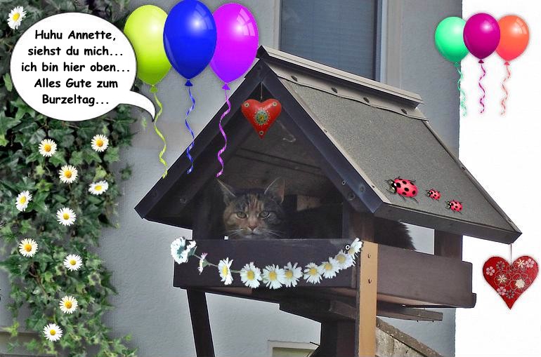 Annette hat Geburtstag