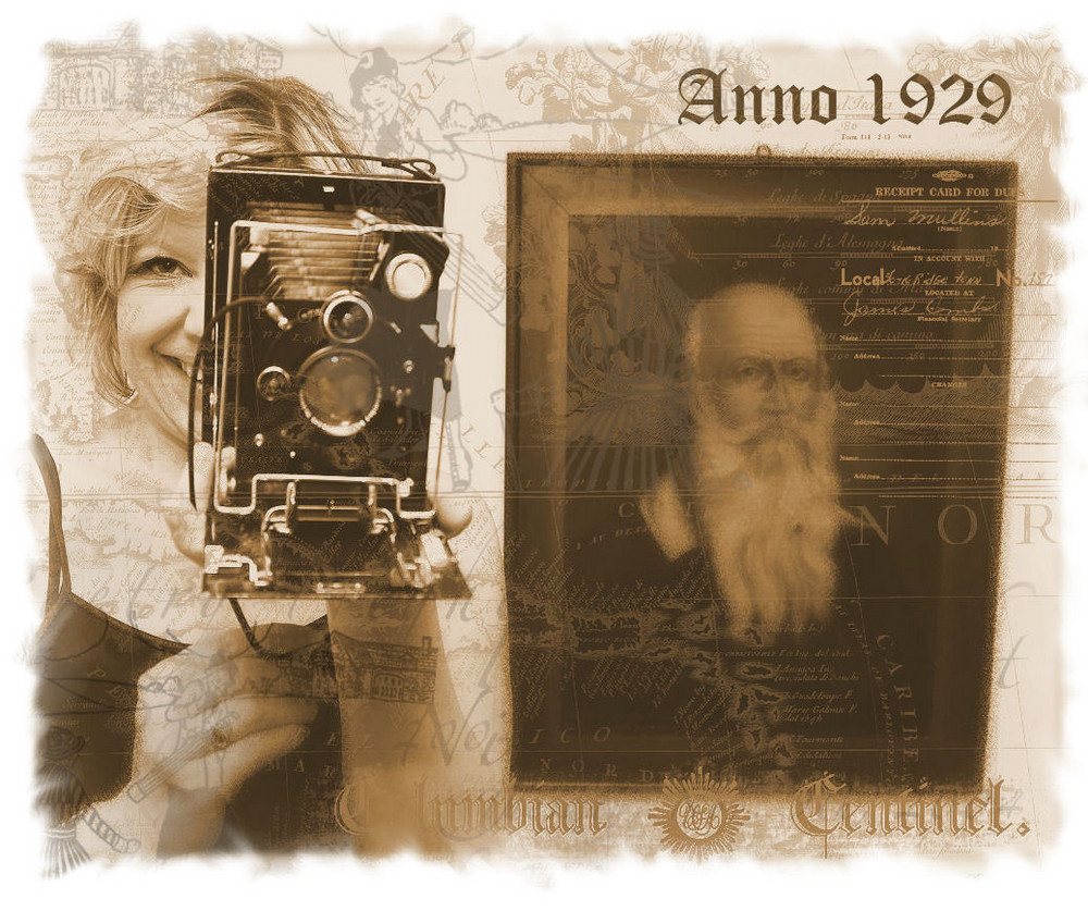 Anno 1929 - Foto-Girl Fotografin