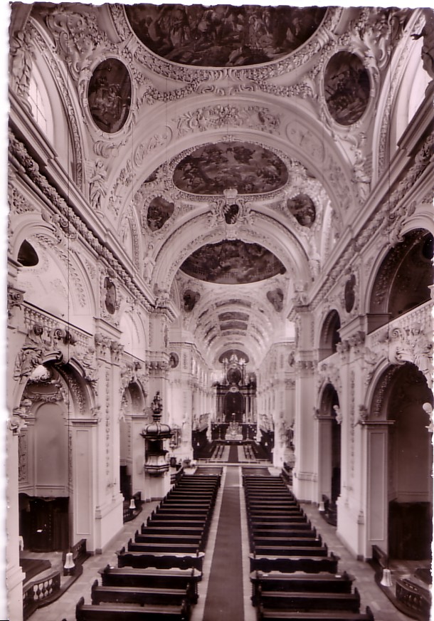 Annodazumal; die Stiftskirche in Waldsassen