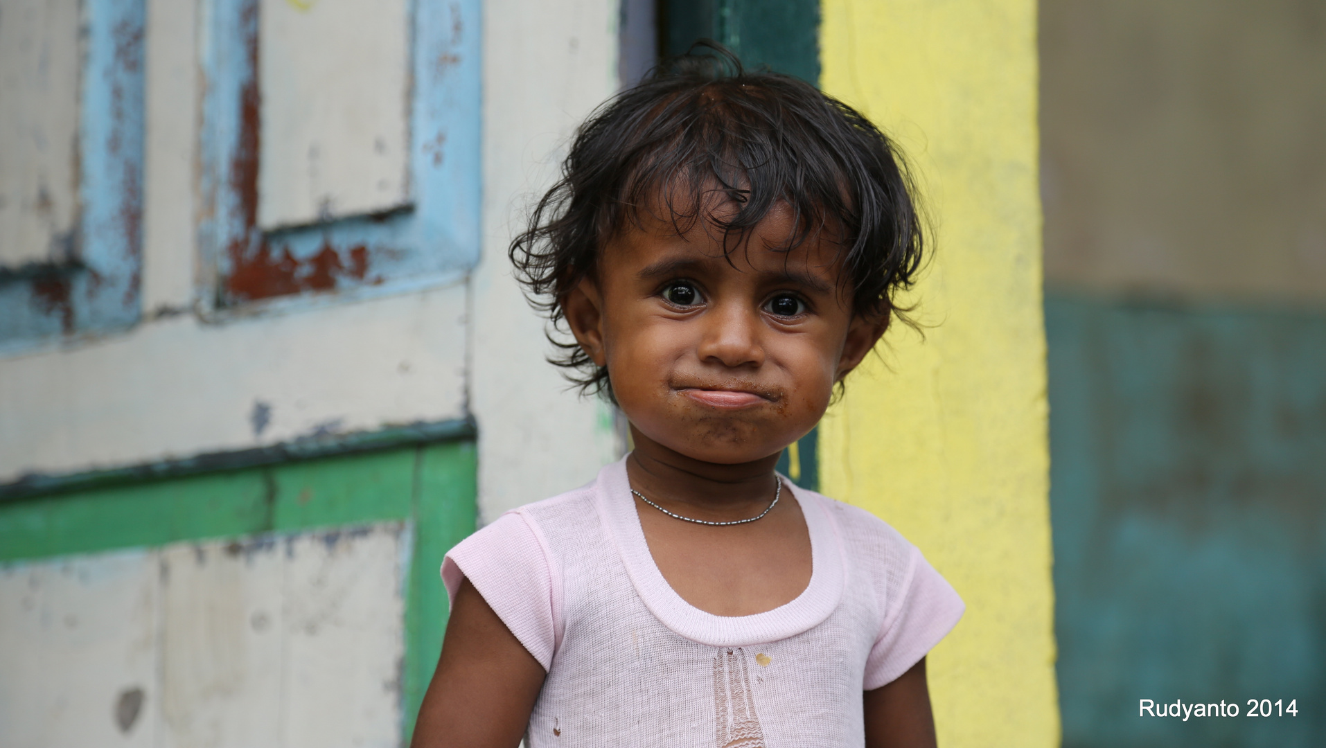 Anny from Papua, Pantai Sulamadaha, Ternate, Indonesia