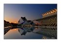 Anochecer en la Ciudad de las Ciencias y las Artes (Valencia) by Marije Aguillo 