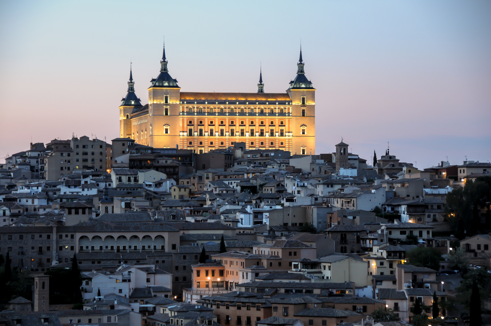 Anochecer en Toledo