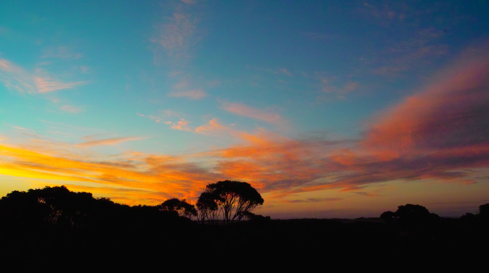 Another night in Tasmania...