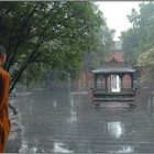 Another rainy day in the monastery