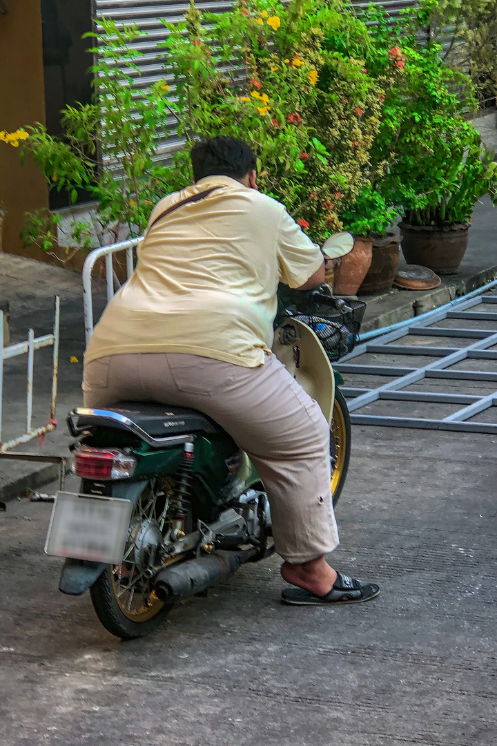 Another ride as pillion rider