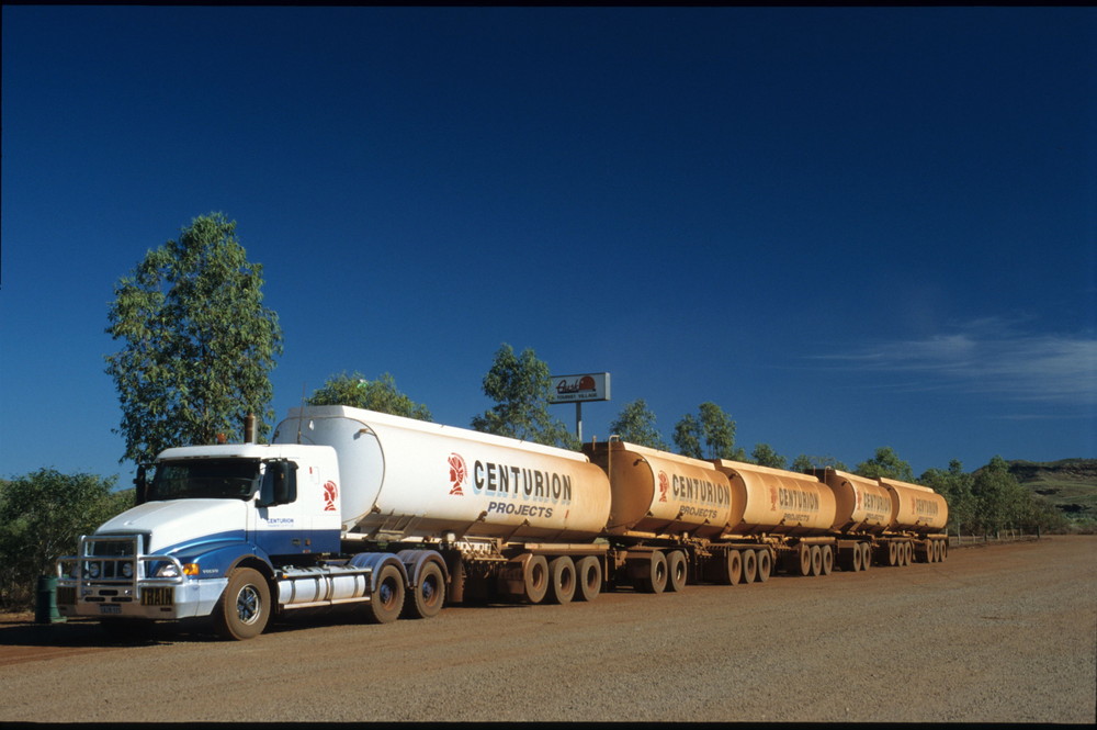 another Road Train at auski roadhouse