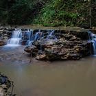 Another view of the small waterfall