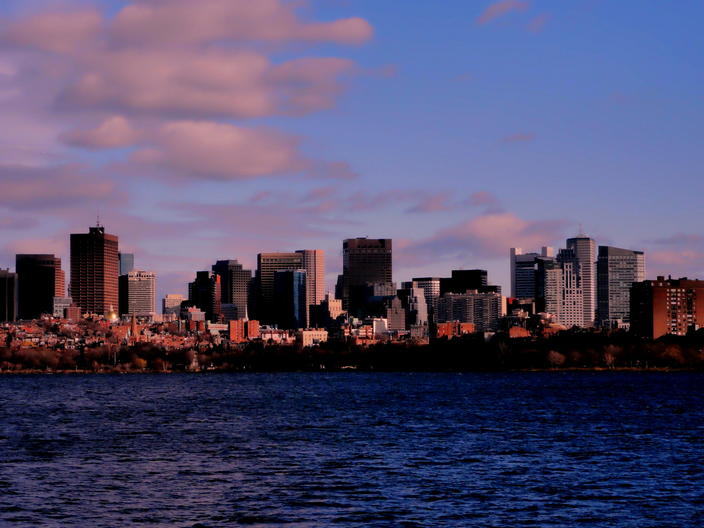 Another view to Boston from Cambridge