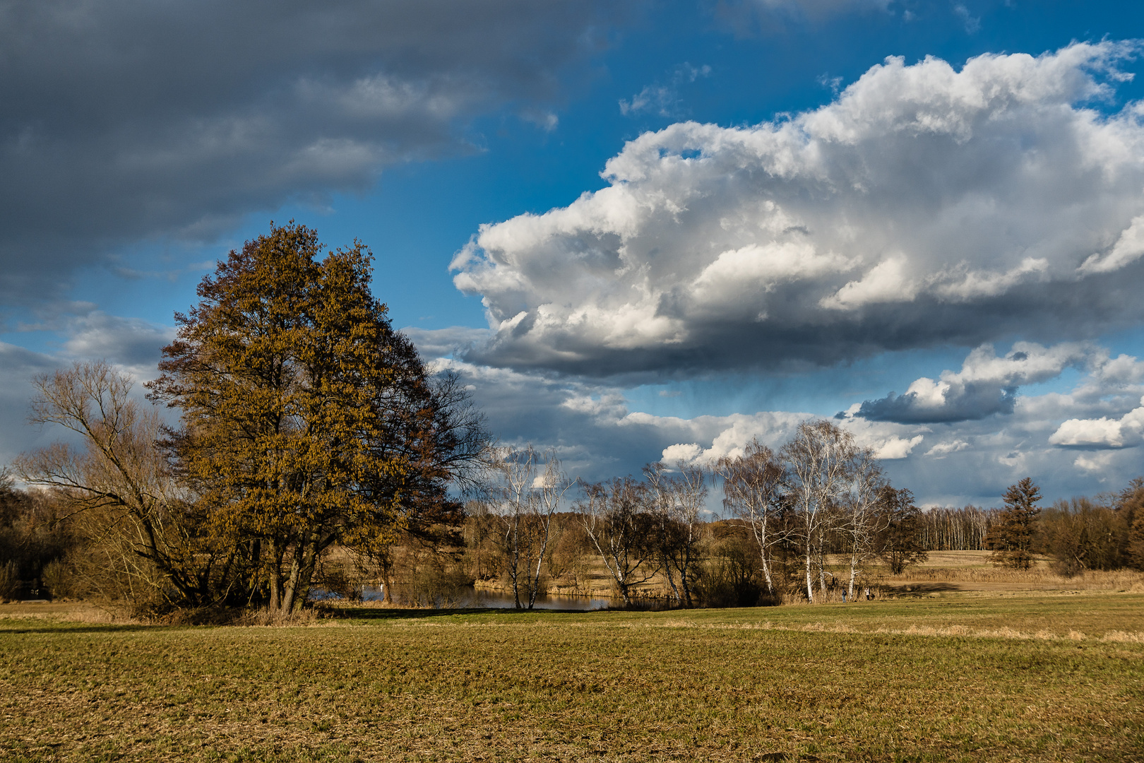 Anschleichende Wolken