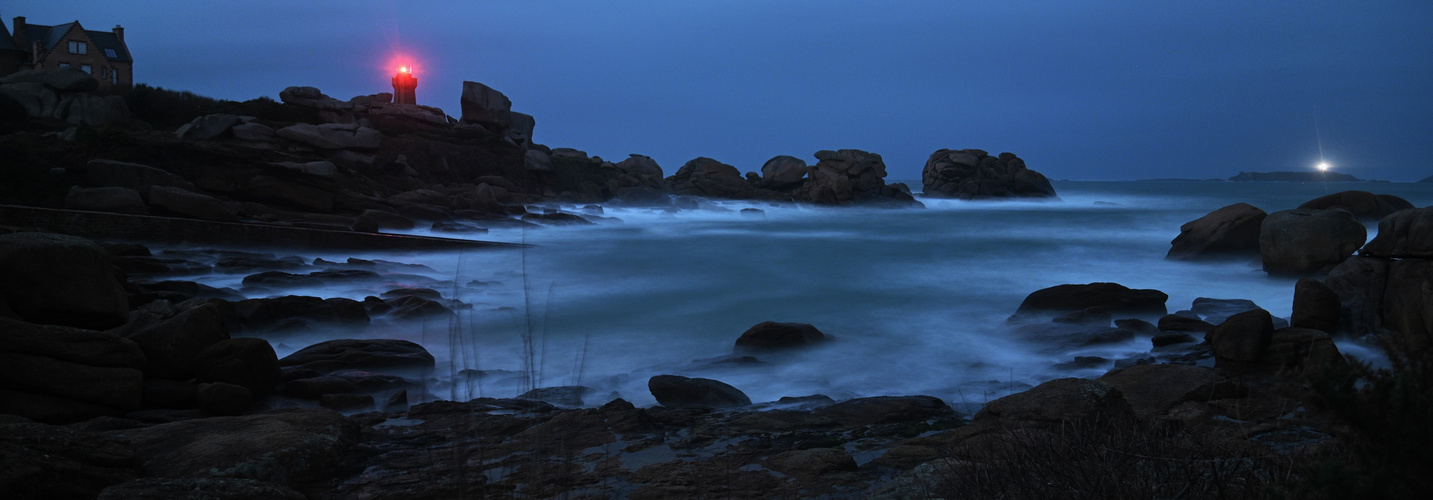 anse du bateau de sauvetage. Ploumanach