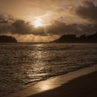 Anse L' Islette am Abend