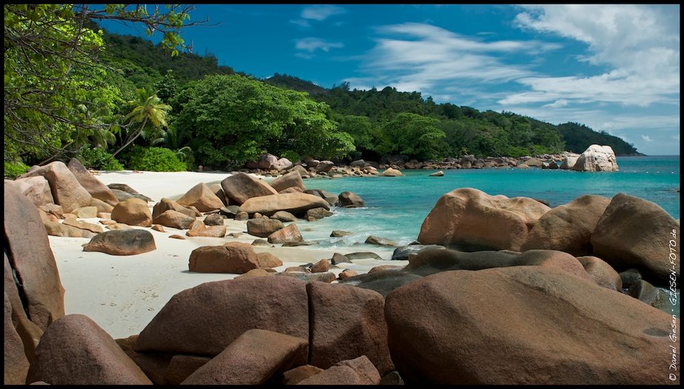 Anse Lazio Beach at Praslin Island, Seychelles