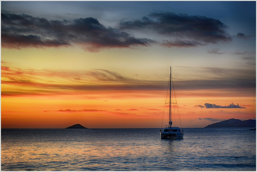 Anse Lazio Sunset ..