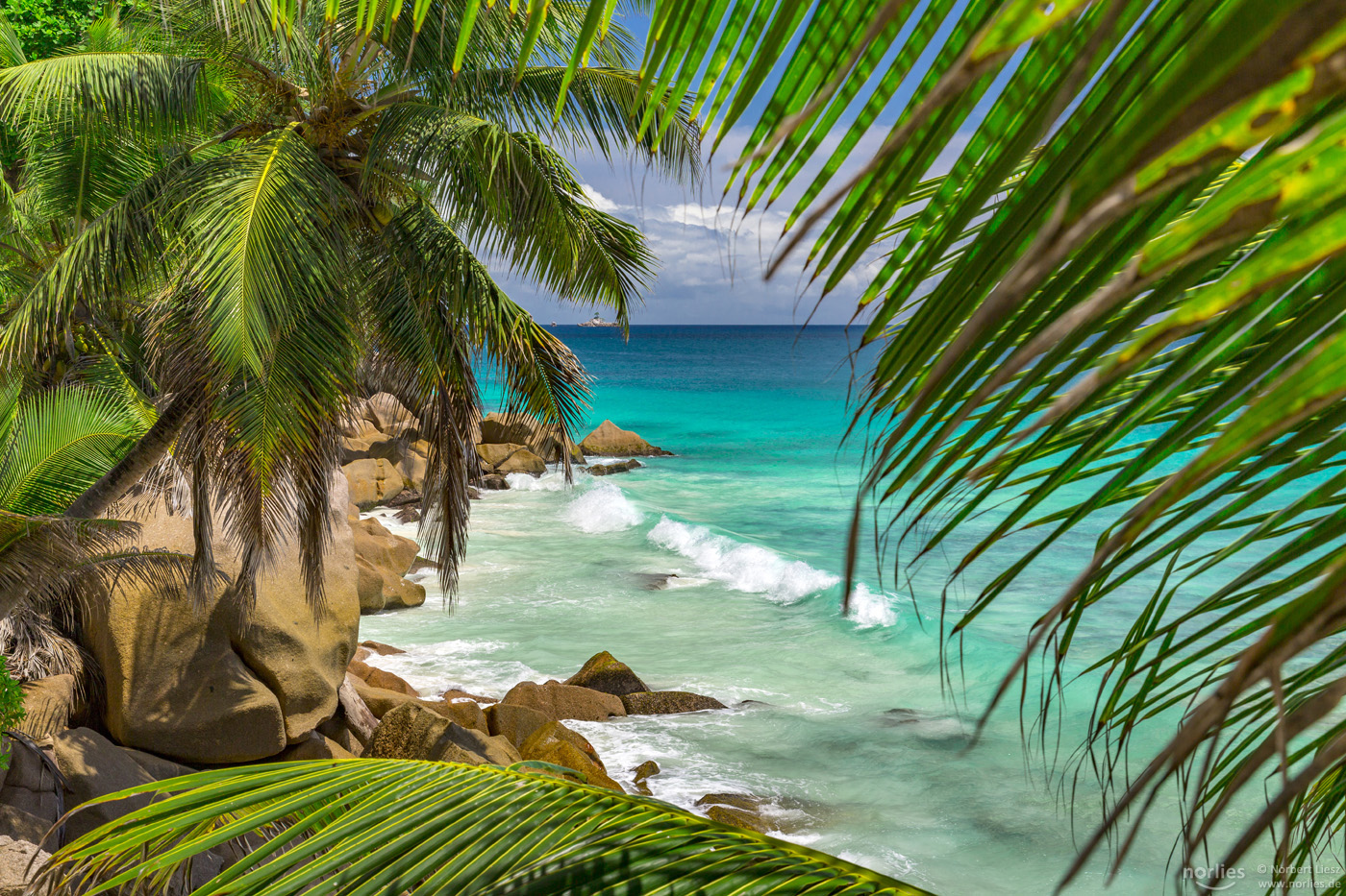 Anse Patates view