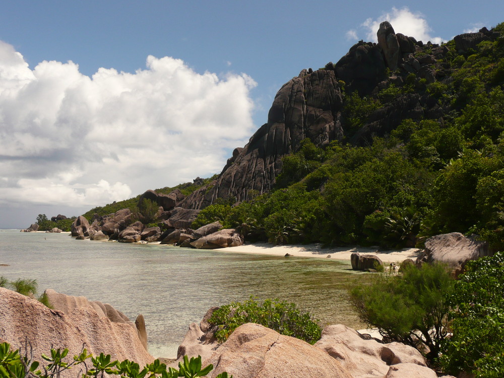 Anse Pierrot im Süden von La Digue