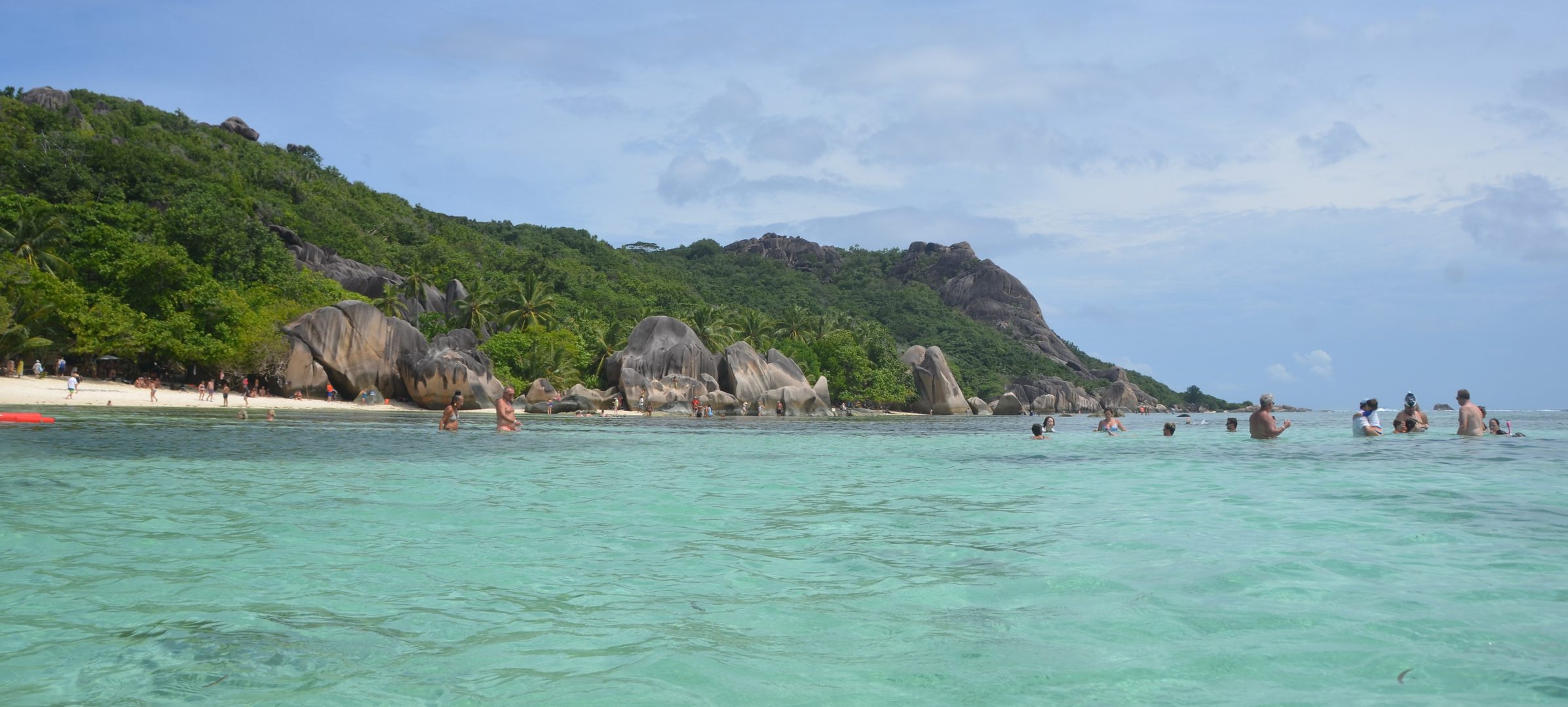 Anse Source d'Argent, Aida Blu 