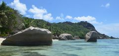 Anse Source d'Argent Strand auf den Seychellen