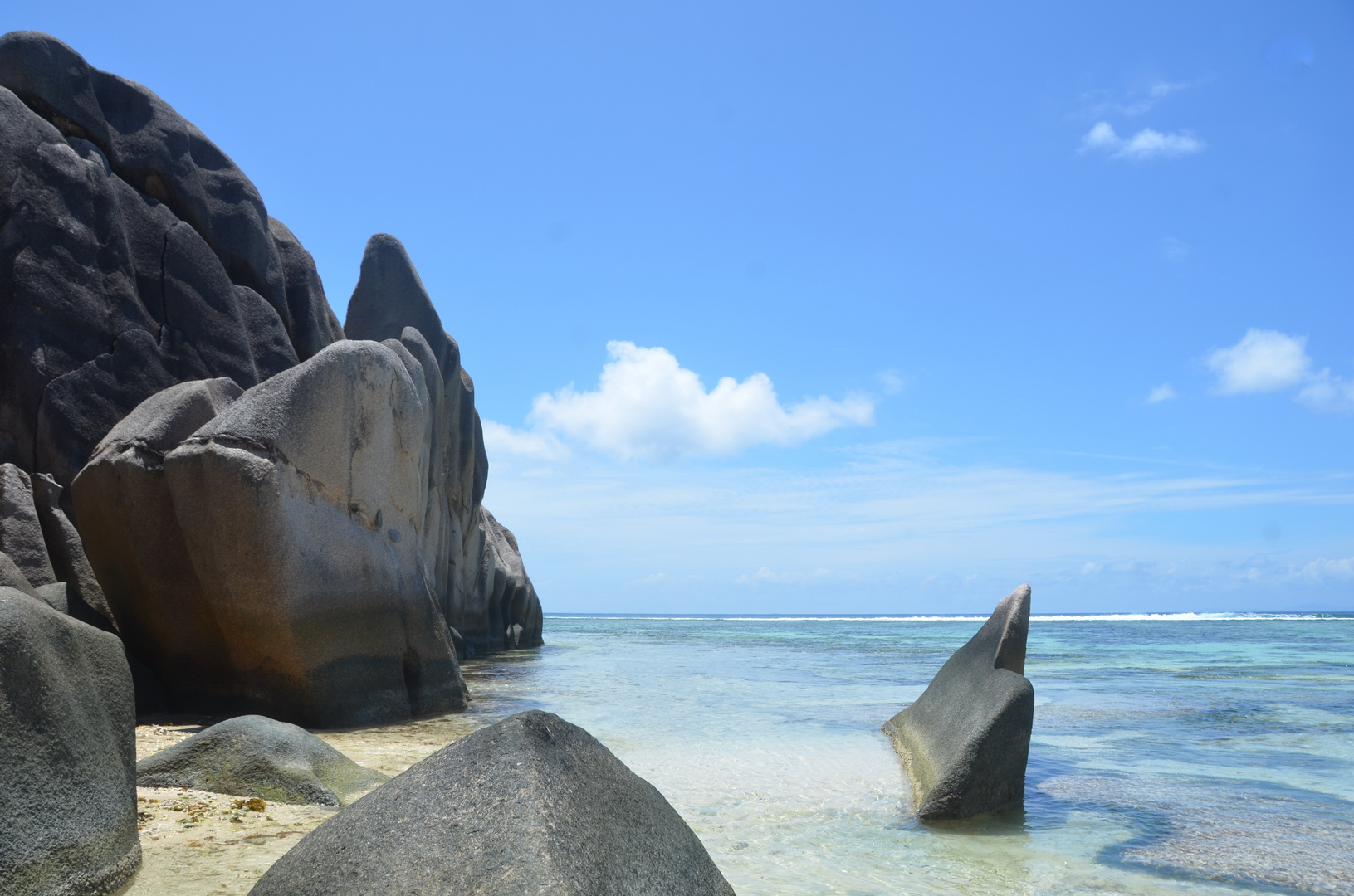 Anse Source d'Argent Strand auf den Seychellen