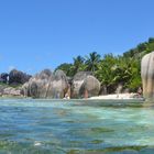 Anse Source d'Argent Strand auf den Seychellen