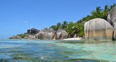 Anse Source d'Argent Strand auf den Seychellen