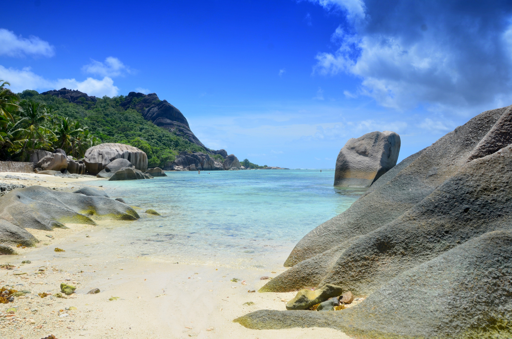 Anse Source d'Argent Strand auf den Seychellen