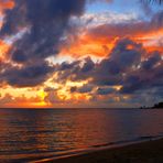 Anse Vata - Peu après le coucher du soleil