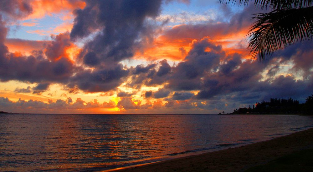 Anse Vata - Peu après le coucher du soleil