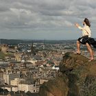 Ansicht auf der Stadt Edinburgh