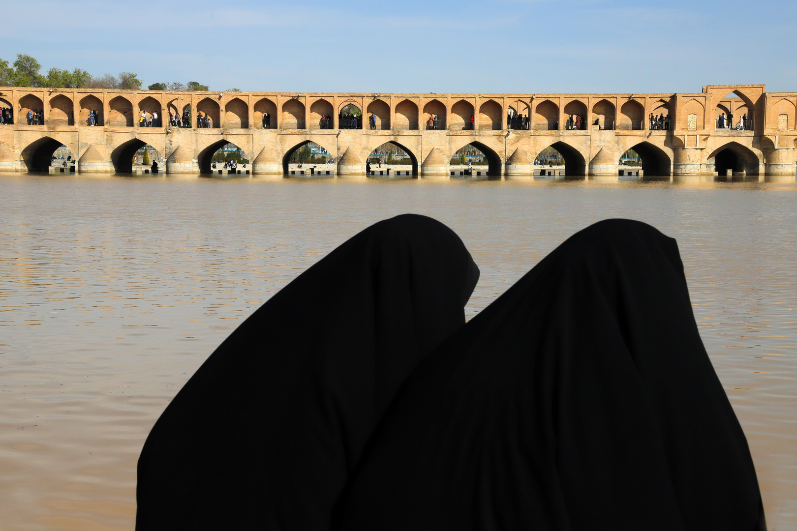 Ansicht aus Isfahan, Iran